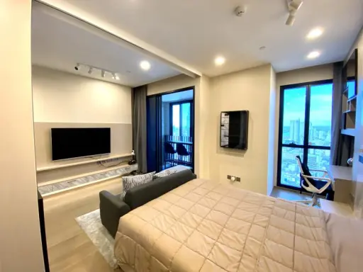 ให้เช่า สวยอย่าบอกใคร Ashton Chula-Silom ชั้นสูง วิวขั้นเทพ 1 นอน 1 น้ำ 34.50 ตรม. images
