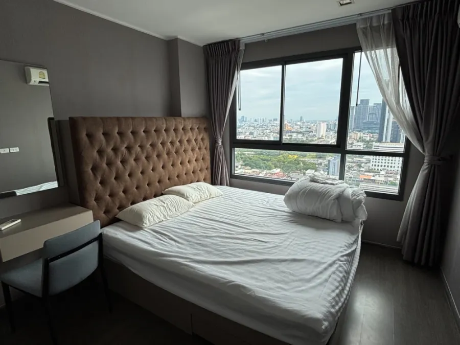 ให้เช่า Ideo Sukhumvit 93 ชั้น 27 วิวเมืองสูง โล่ง แต่งครบ น่าอยู่ สนใจจองเลย