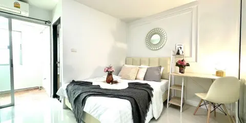 ขาย คอนโด รีเจ้นท์ โฮม 1 พลโยธิน 67 ห้องแต่งสวย โทนสีละมุนตา ชั้น 5 อากาศไม่ร้อน ราคาดีงาม ซื้อเลย