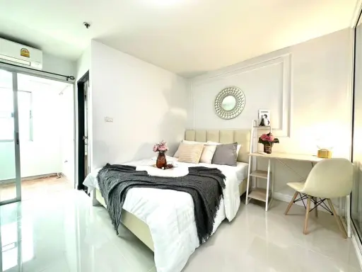 ขาย คอนโด รีเจ้นท์ โฮม 1 พลโยธิน 67 ห้องแต่งสวย โทนสีละมุนตา ชั้น 5 อากาศไม่ร้อน ราคาดีงาม ซื้อเลย