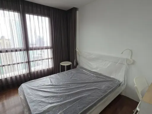 For rent: Pathumwan Resort, spacious room, lots of usable space, not exposed to the sun, comes with complete furniture, don't miss it. images