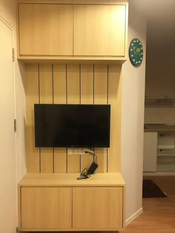 Condo for rent, Lumpini Ville On Nut 46, 1 bedroom, 1 bath, built-in room, fully furnished, beautiful view, ready to move in