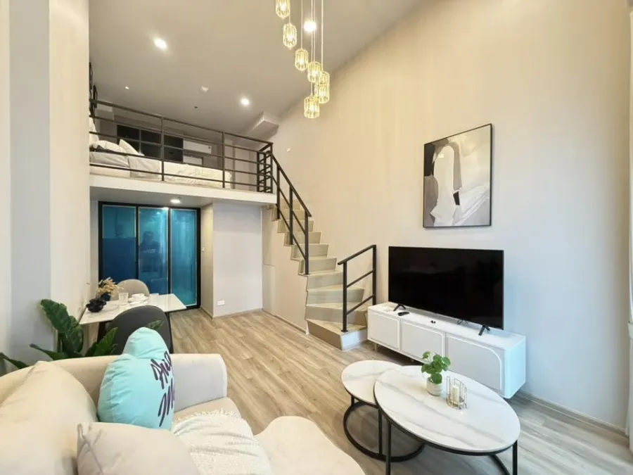 For rent: Culture Thonglor, city view, comfortable room, fully furnished. Book now, don't wait!