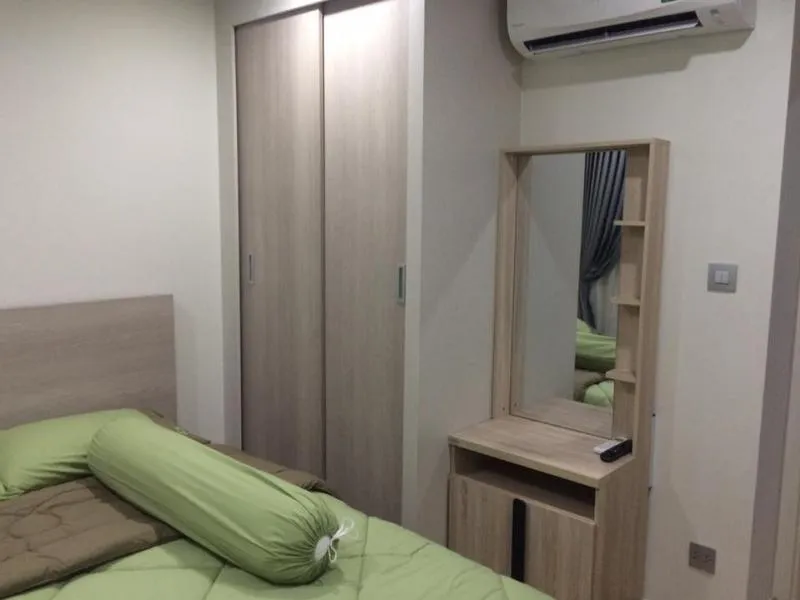 Wynn condo พหล 52 ให้เช่า ตึกB ชั้น61 ห้องนอน 28 ตรม. เฟอร์แน่นๆ แบบมาแค่ตัวเข้าอยู่ได้เลย