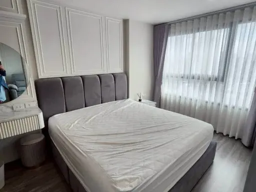 ขาย ให้เช่า ไอดีโอ จุฬา สามย่าน แบบ 1 bedroom plus ตกแต่งสไตล์ Modern classic ขาวเทา ห้ามพลาด images