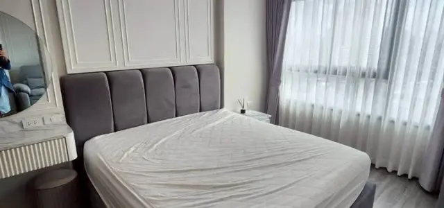 ขาย ให้เช่า ไอดีโอ จุฬา สามย่าน แบบ 1 bedroom plus ตกแต่งสไตล์ Modern classic ขาวเทา ห้ามพลาด images