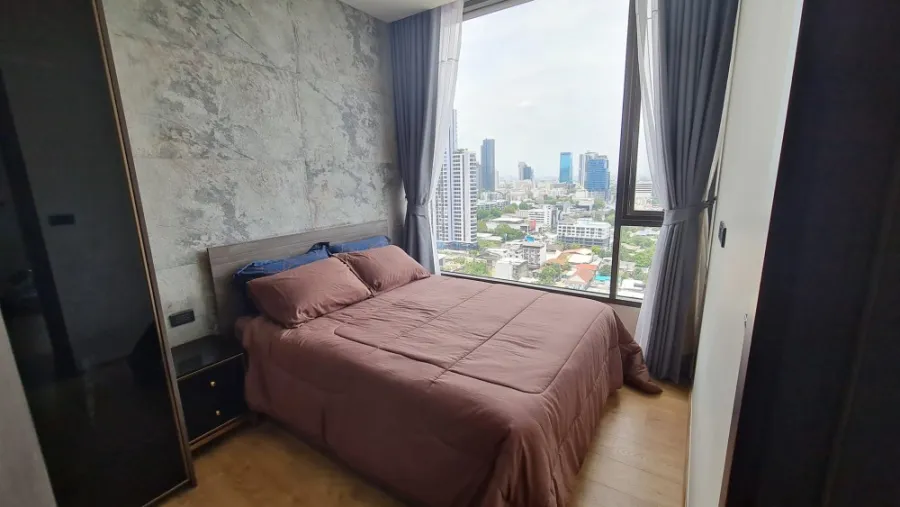 ให้เช่า The Fine Bangkok Thonglor-Ekamai ทิศเหนือ ชั้น 21 วิวเมืองแจ่มๆ ห้องตกแต่งสุดปัง ห้ามพลาด