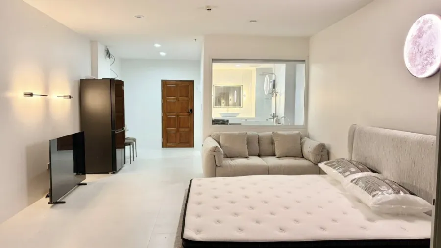 ขาย View Talay Jomtien Condominium 5 ห้องสตูิโอ ตกแต่งคุมโทน พื้นที่ใช้สอยเยอะ วิวทะเลสวย ห้ามพลาด