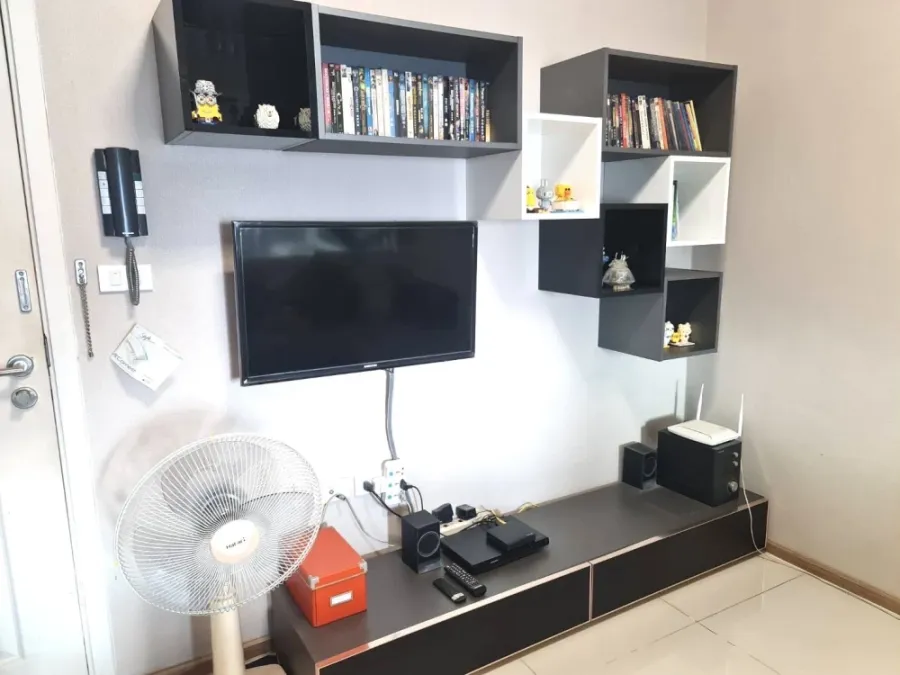 For rent!! Condo Fuse Mobius Ramkhamhaeng Station, 15th floor, swimming pool view, beautiful room, move in with your bags, don't miss out!!