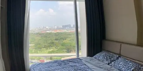 The saint residence 5แยกลาดพร้าว ให้เช่า ชั้น 22 วิวสวนจตุจักร พร้อมอยู่ เครื่องใช้ไฟฟ้าครบ