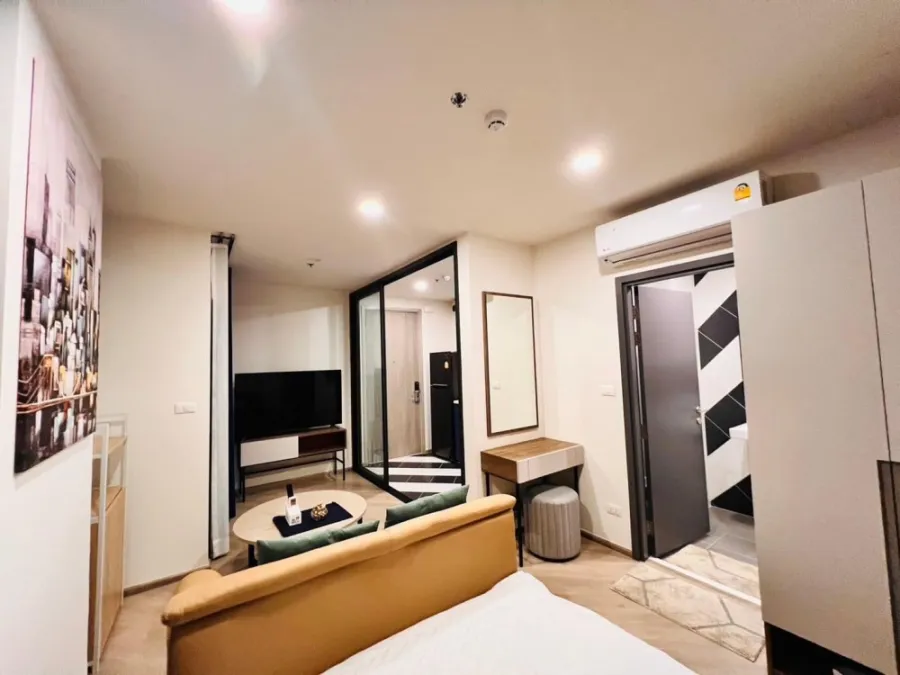 For rent The base saphanmai ห้องน่าอยู่ เฟอร์ เครื่องใช้ไฟฟ้าครบ มาแต่ตัวเข้าอยู่ได้เลย อย่ารอช้า
