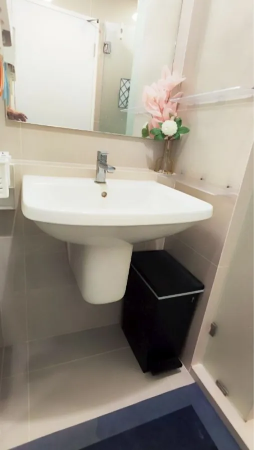 For sale, for rent!! Niche Mono Ramkhamhaeng condo, high floor, glass partitioned room, fully furnished, don't wait!!