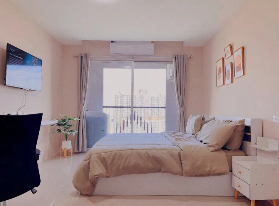 🏠🌃 ให้เช่า คอนโด อัสสกาญจน์เพลส ศรีนครินทร์ 🏠🌃