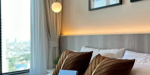 ให้เช่า Regent Home Wuttakat ห้องพร้อมอยู่ เฟอร์พร้อม ชั้นสูง น่าอยู่ จองเลย