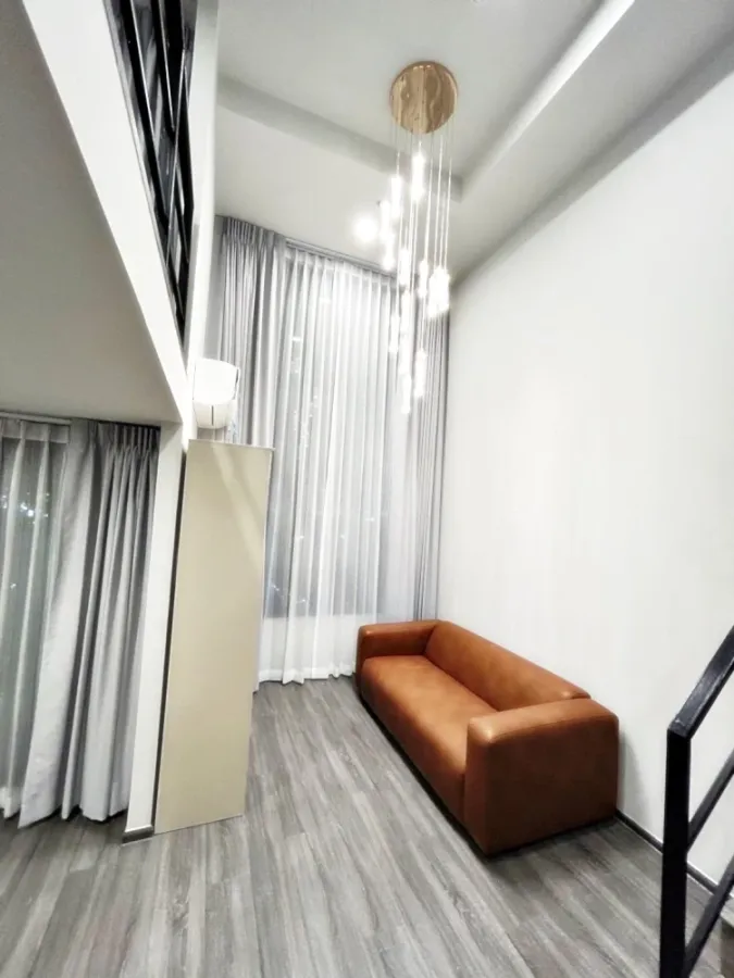 For rent!! Ideo Ramkhamhaeng - Lamsalee Station, 35th floor, beautiful and luxurious room, fully furnished, ready to move in! Reserve now!!