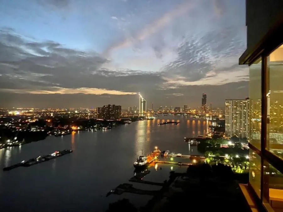 Condo for sale or rent U Delight Residence Riverfront Rama 3, 29th floor, good view, 2 bedrooms, ready to move in. Book now.