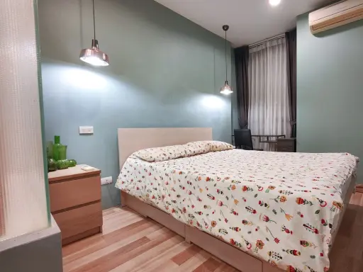 Condo for rent, Ideo Ratchada Huai Khwang, nice decorated room Comes with full facilities Tell me don't miss it