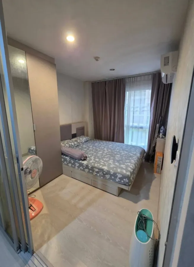ขาย ให้เช่า Niche id Sukhumvit 113 ห้องน่าอยู่ บิวท์อินเฟอร์นิเจอร์อย่างดี ติดวอลเปเปอร์คุมโทน จองเลย