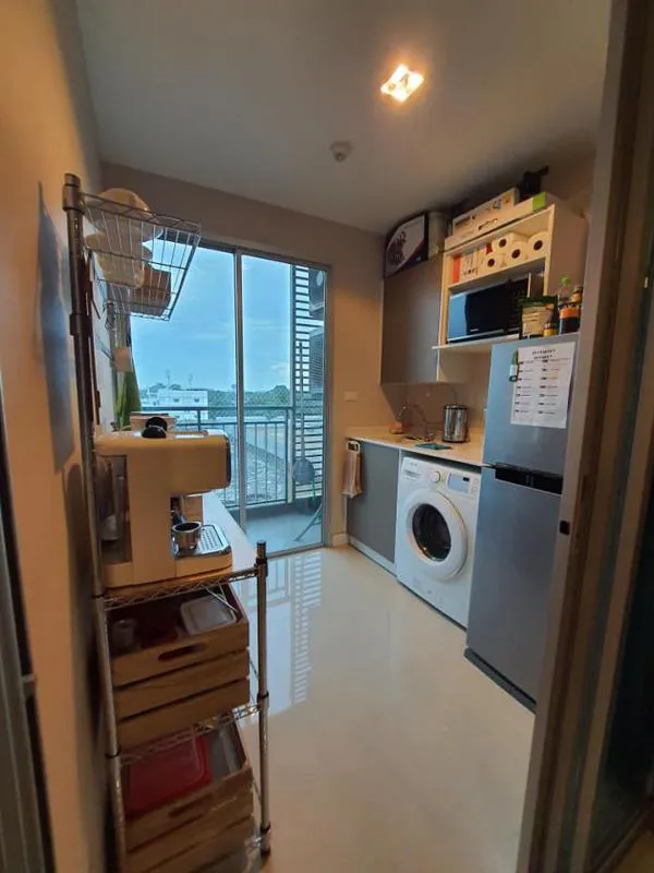 Condo for sale, Metro Luxe Kaset, corner room, wide balcony, no building blocking the view. And quiet, private, hurry up