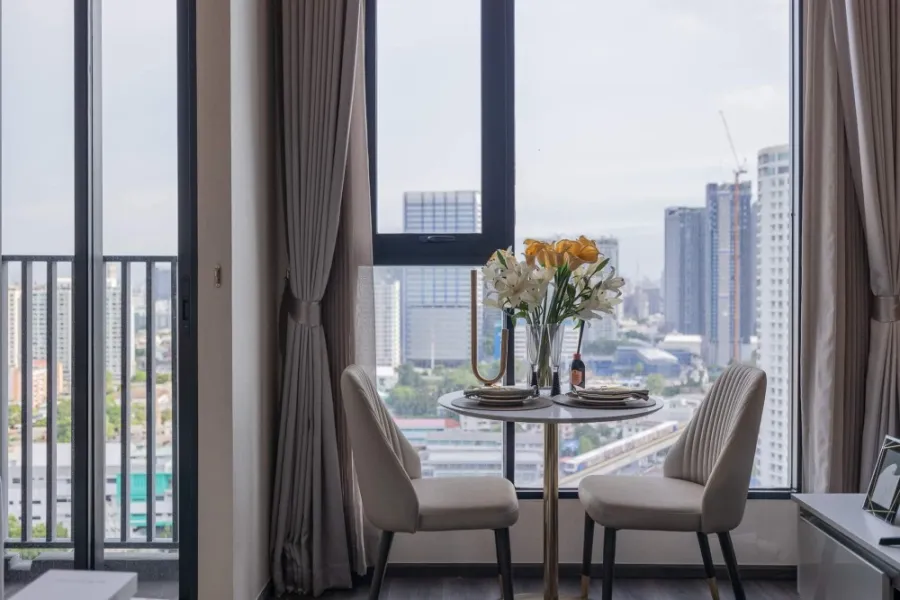 ปล่อยเช่า Knightbridge Space ชั้น 21 วิวแจ่มๆ ห้องดูเพล็กซ์ ตกแต่งสวยสุดๆ น่านอนมาก ดีแบบนี้จองเลย
