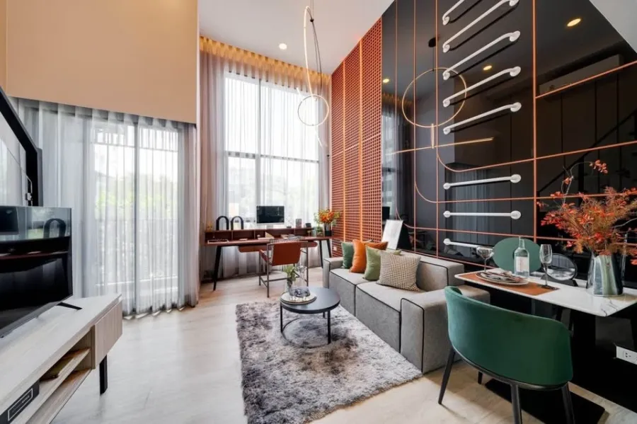 Selling down payment Origin Plug & Play Srinakarin, room not near the elevator, not near the garbage room, beautiful view, facing Jas Urban, hurry up
