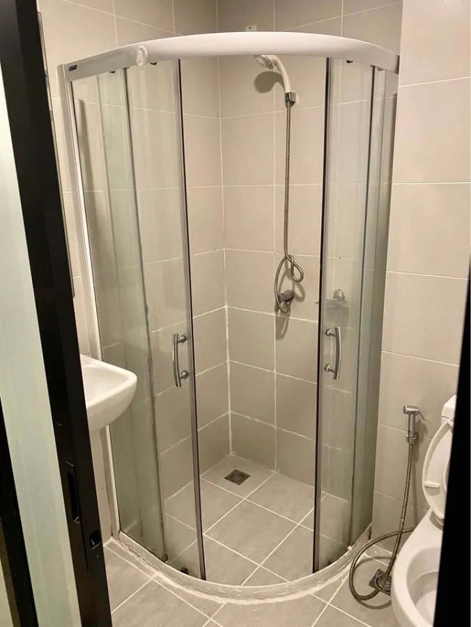 Condo for rent, Pause ID, partitioned room Complete electrical appliances come at a low price that you should not miss.