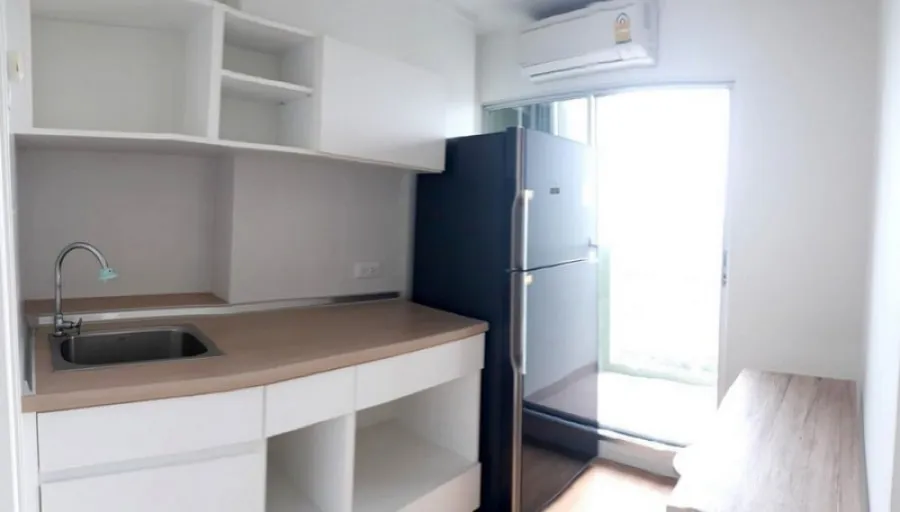 Condo for rent, Lumpini Place Srinakarin-Huamark Station, fully furnished and electrical appliances, ready to move in, hurry!