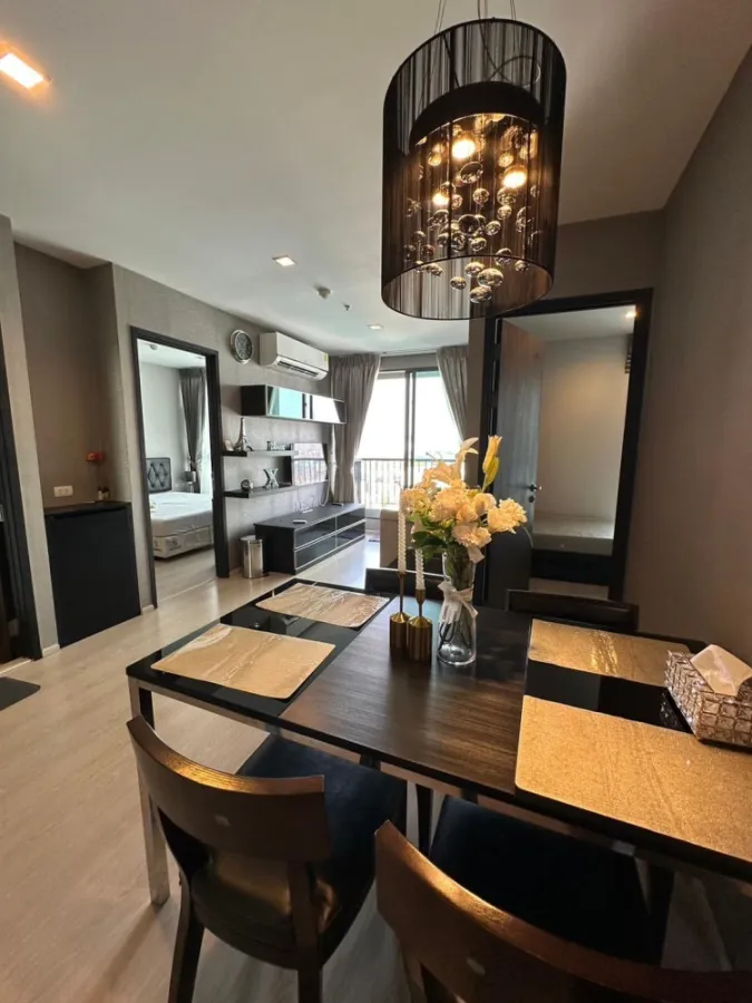 For rent!! Condo Rhythm Sukhumvit 44/1 decorated beautifully. Fully furnished, beautiful view, hurry up and reserve now!!