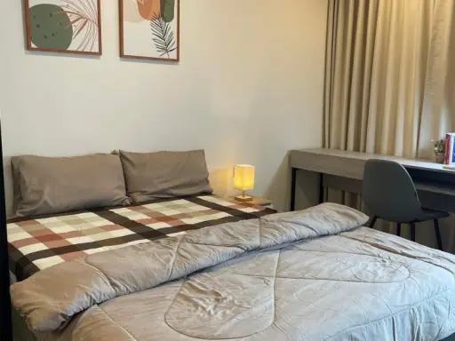 For rent, Kave Ava, 6th floor, fully furnished room, complete with furniture and electrical appliances. Hurry up to reserve now. Hurry up. images