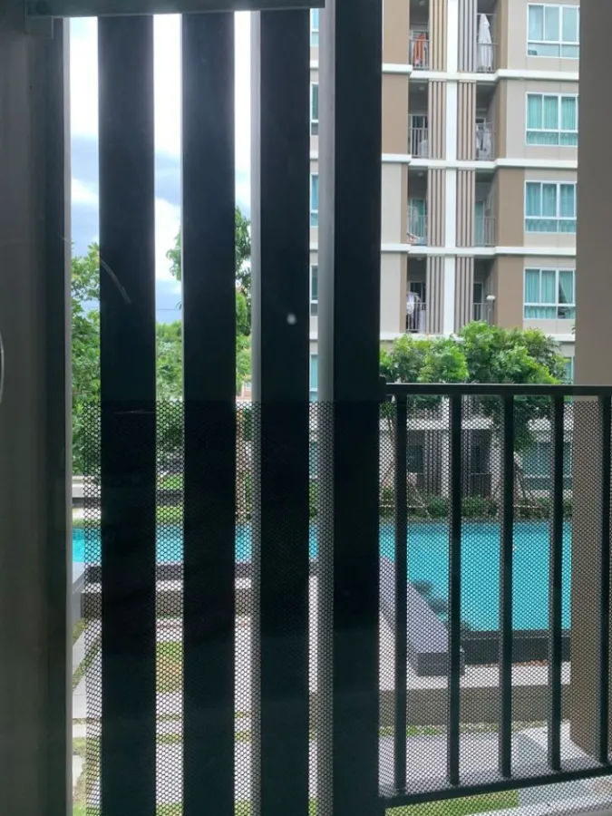 ให้เช่า ดีคอนโด แคมปัส รังสิต เฟส 2 สตูดิโอ ได้นอนชิว ดูวิวสระสวยๆ ดีขนาดนี้ต้องจองเลย ก่อนหลุดมือ