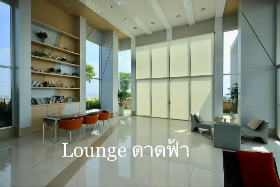 For sale for rent Supalai Vista, Pak Kret Intersection, high floor, beautiful view, decorated in European style. Good furniture. Hurry up. Book now.