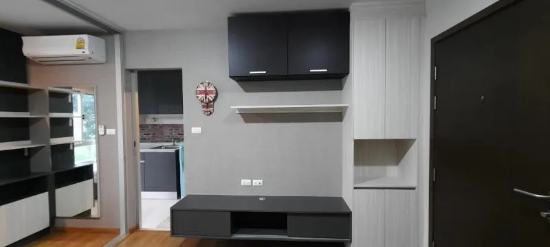 Urgent for rent, Hallmark Condo, Chaengwattana, cool decorated room Fully furnished, built-in Not booking is a big mistake.