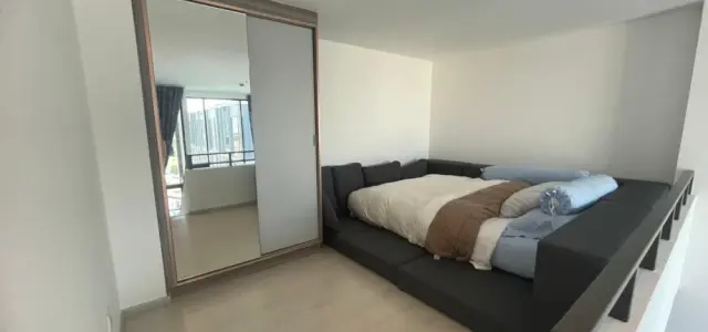 ให้เช่าคอนโด ไนท์บริดจ์ พหลโยธิน อินเตอร์เชนจ์ 1 bed duplex deluxe ชั้นสูงได้วิวดี รีบมาจับจอง images