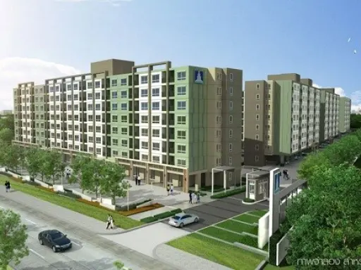Condo for rent, Lumpini Ville On Nut-Pattanakarn, nice room, spacious size, fully furnished, 8th floor, great price, book now.