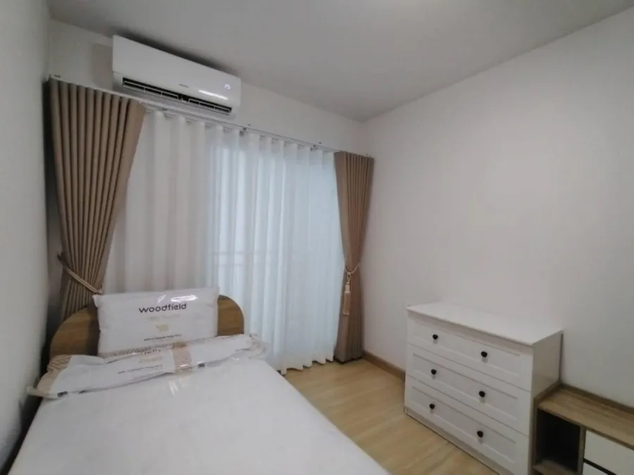 Condo for rent Supalai City Resort Cheangwatthana The room is big and comfortable. There is a usable area. The best value must be here.