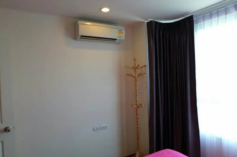 U Delight for rent, Rattanathibet, 8th floor, garden view, wide room with soft mattress at friendship price This must be reserved