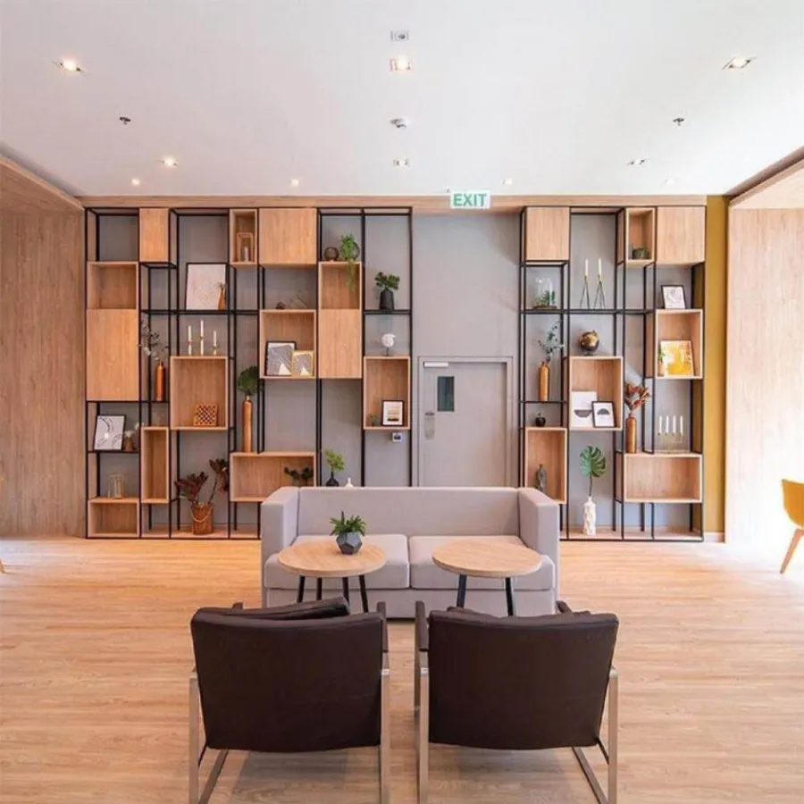 Urgent for rent !! Condo Lumpini Suite Phetchaburi - Makkasan, beautiful view, high floor, built-in furniture, do not miss !!