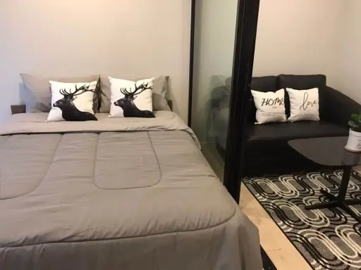 ห้องสวยเวอร์ เฟอร์ครบ จัดเต็ม ช้าอดหมดฟินนะจ๊ะ ให้เช่า kave Condo คอนโดฝั่งตรงข้าม ม.กรุงเทพ images