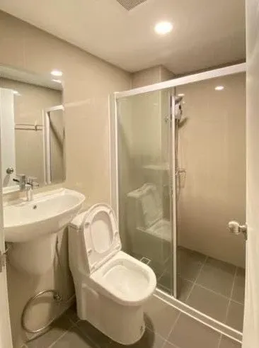 ให้เช่า The Indeed Condo Amata ห้องน่าอยู่ ชั้น 6 เฟอร์นิเจอร์และสิ่งอำนวยความสะดวกครบครัน หิ้วกระเป๋าเข้าอยู่ได้เลยจ้า