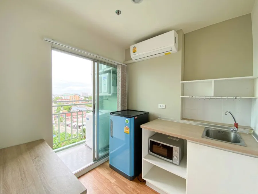 Condo for rent, Lumpini Ville Nakhon In - River View, ready to move in. Good furniture, electrical appliances, hurry up to reserve.