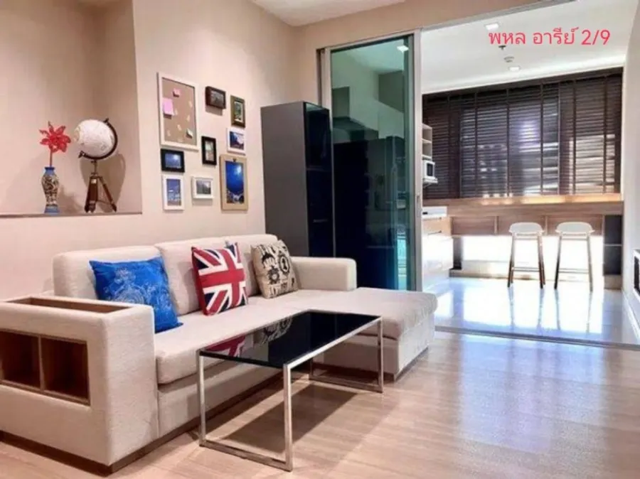 Urgent sale, Rhythm Phahol-Ari condo, spacious room There is space to use. plus good price You must not miss
