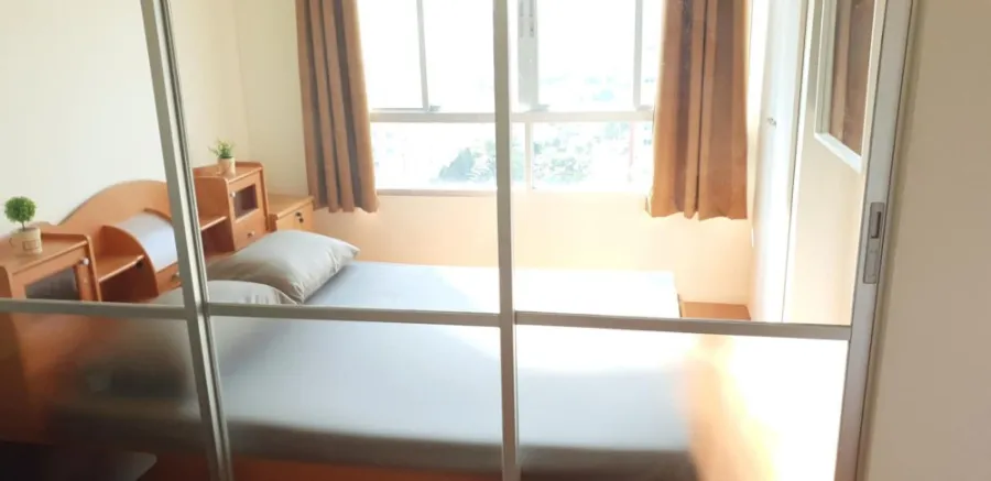 Condo for rent, Lumpini Rattanathibet-Ngamwongwan. Ready to move in, high floor, great view, complete in this room.