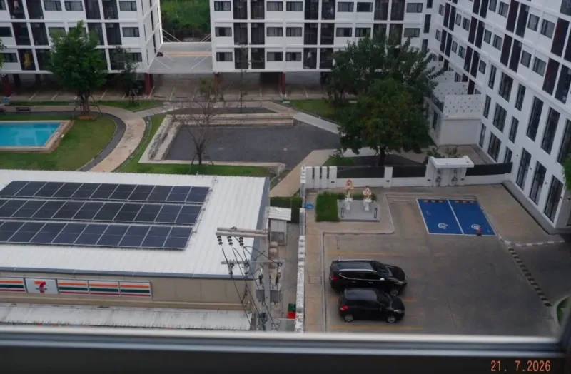ให้เช่า dcondo Campus Dome Rangsit ห้อง Studio ชั้น 8 มาพร้อมสิ่งอำนวยความสะดวก ราคาคุ้ม จองเลย