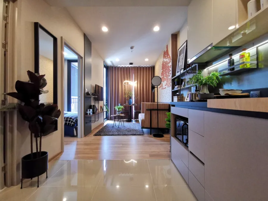 For sale/rent: Oka Haus Sukhumvit 36, ready to move in, high floor, spacious, reserve now, don't miss out!