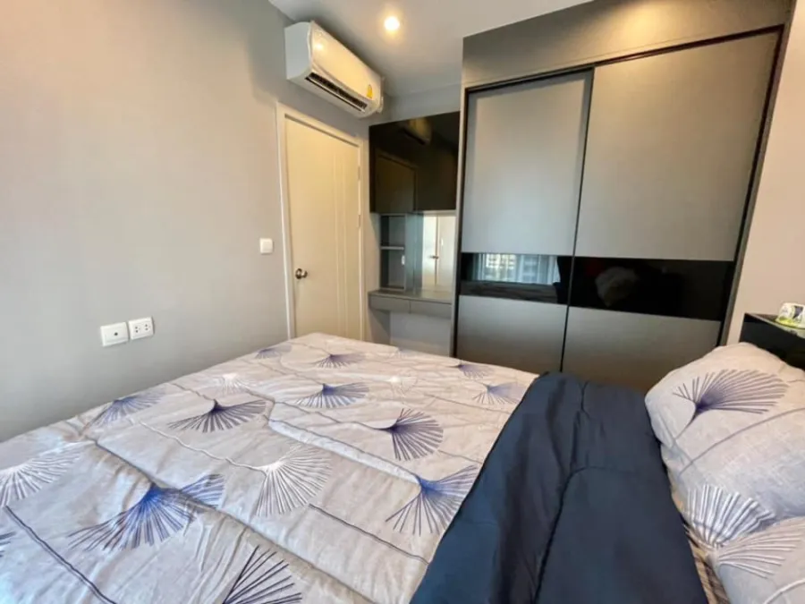 Condo for rent, The Tree Huamark, new room, good location, convenient transportation, ready to move in, near the mall, don't wait!!