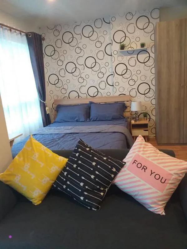 For rent Lumpini Ville Pranangklao-Riverview ห้องแต่งสวย เฟอร์แน่นเครื่องใช้ไฟฟ้าจัดเต็ม ย้ายเลย