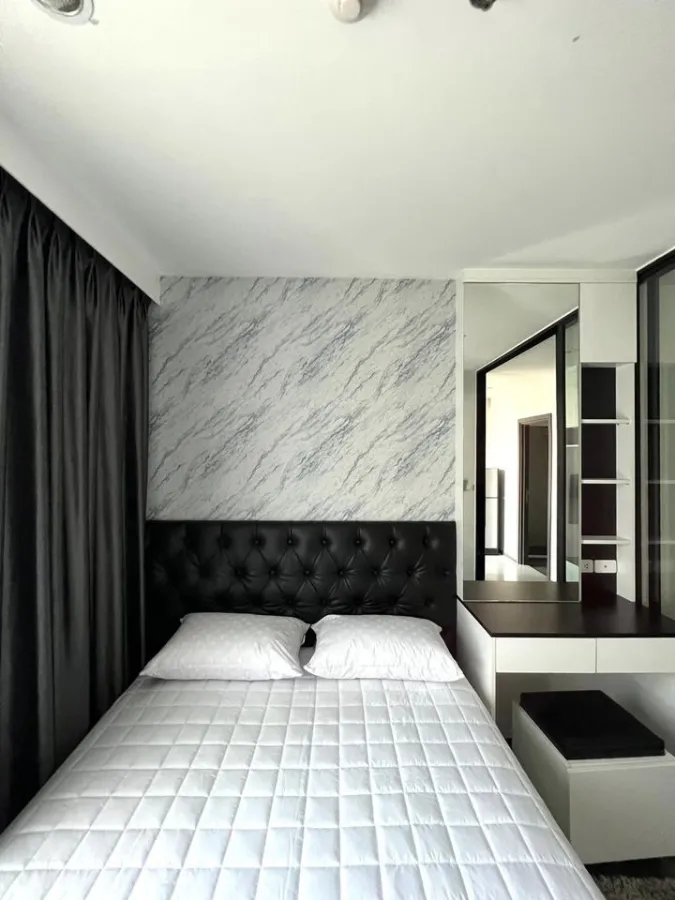 ให้เช่า คอนโด The base park west สุขุมวิท77 ห้องน่าอยู่ ขนาดกว้างกำลังดี เฟอร์ครบ จบที่เดียว จองเลย