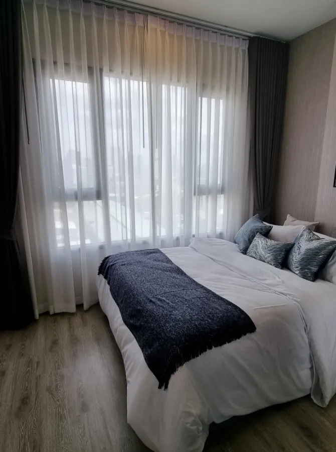 ให้เช่า ไนท์บริดจ์ เกษตร โซไซตี้ ห้องตกแต่งน่าอยู่มาก เป็นห้อง 1 bedroom plus ดีแบบนี้รีบจองเลยจร้า