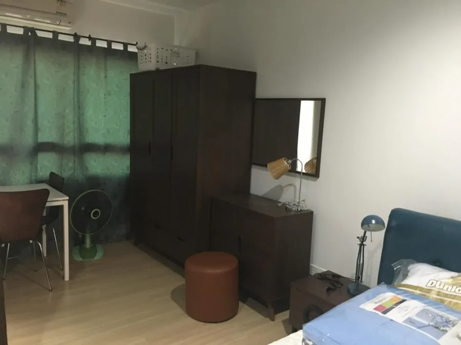 For rent, Seed Mingle Sathorn-Suanplu STUDIO, 7th floor, unblocked view, room ready to move in. If interested, hurry up to reserve before you miss it.