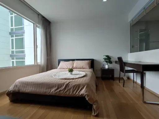 For rent Siri @ Sukhumvit 27th floor, high floor, open view, fully furnished room, nice to live in, book now before you miss out.